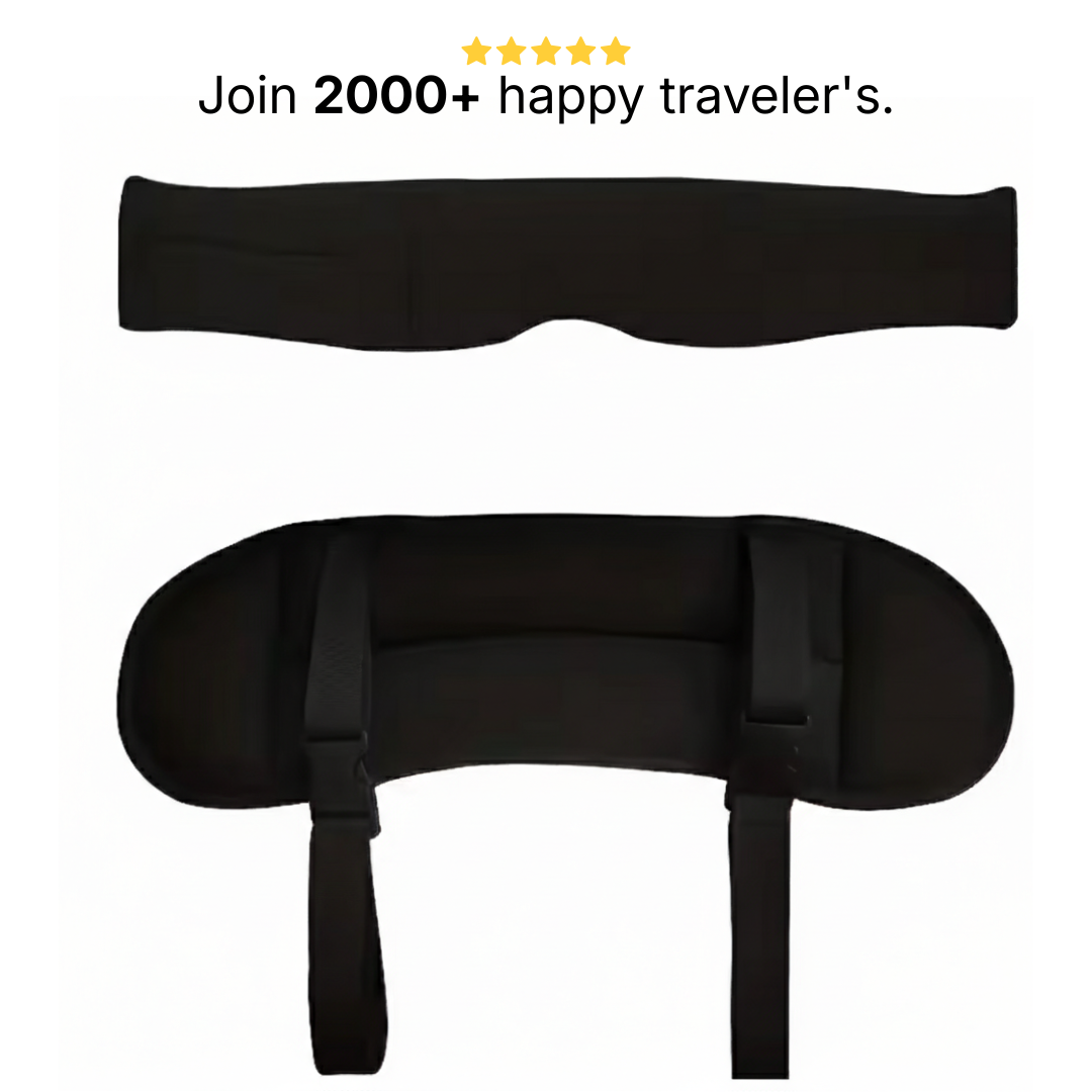 Airplane Mode - Neckpillow & eyemask Black
